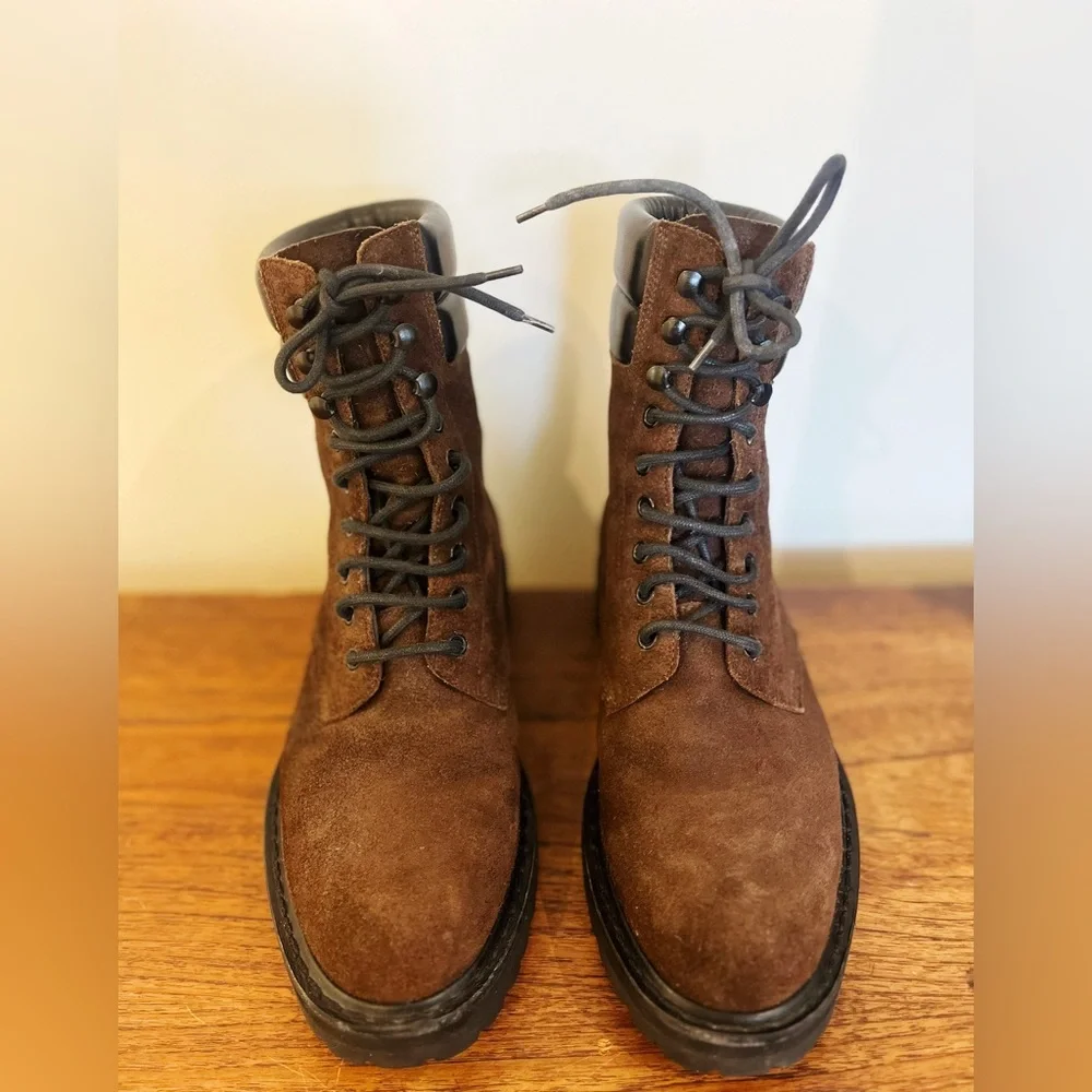 YVES SAINT LAURENT COMMANDO BOOT - Picture 7 of 14